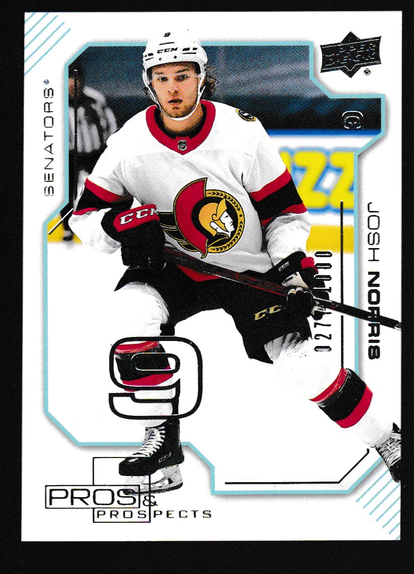 (image for) 2020-21 Upper Deck Pros and Prospects #PP30 Josh Norris 277/1000
